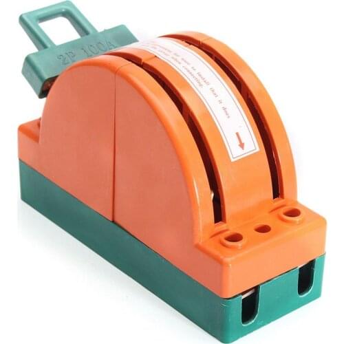 100A Two Pole Disconnect Double Throw Switch for Circuit Breaker Backup Generator