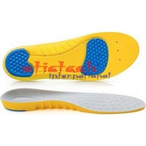 By dhl or ems 200 pairs Memory foam breathable sweat absorbing male female soft comfortable insole sport shoes pad