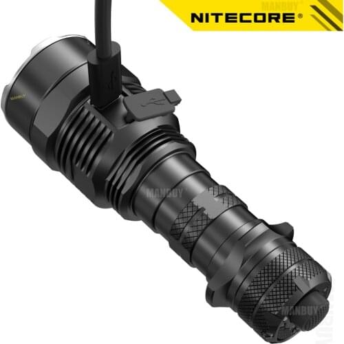 2021 nitecore TM9K 950 Lumen Searchlight Super Bright Torch Spotlight Rechargeable CREE XP-L HD V6 9LEDs Flashlight Battery Pack