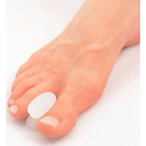 IFORY Brand 4 Pieces = 2 Pairs Feet Care Toe Separator Relief Hallux Valgus Pain Relief Silicone Foot Gel Thumb Adjuster