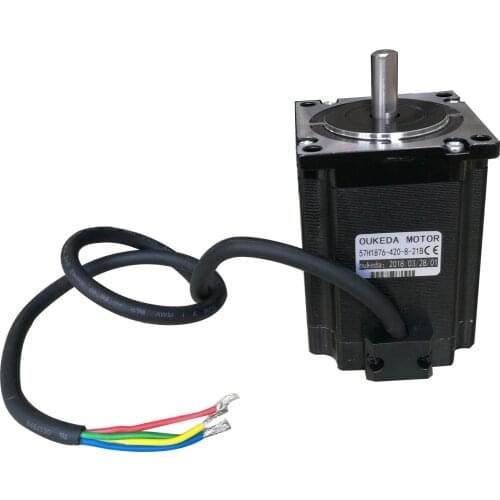 57BYGH76 stepper motor, 1.8 degrees, 4.2A, 1.8Nm, 57 stepper motor, Nema23 stepper motor