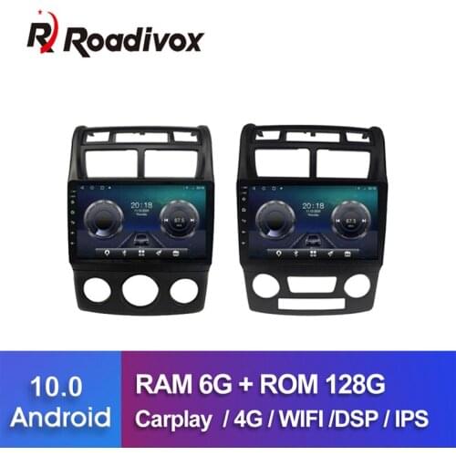 9" Android 10.0 RAM 4G ROM 64G Car DVD For KIA SPORTAGE 2007-2011 Car Radio Multimedia Player GPS Navigation System Head Unit