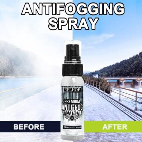 32ml car Anti-Fog Spray Eyeglass Lens Cleaner Car Windscreen Goggles Long Lasting Defogger Mist spray Anti Fog Mirror Spray