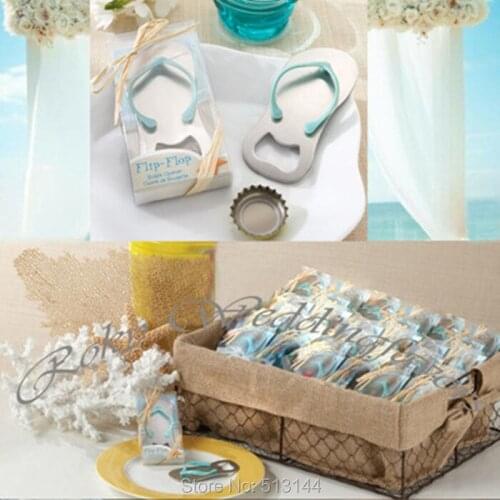 FREE SHIPPING 50pcs/lot "Pop the Top" Flip-Flop Bottle Opener Wedding Faovrs Beach Theme Slipper Bottle Opener Party Decoration