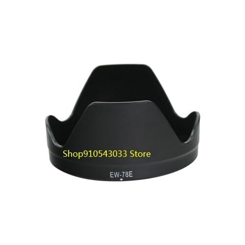 For EW-78E Hood Lotus Camera Lens Hood Canon EF-S 15-85mm f/3.5-5.6