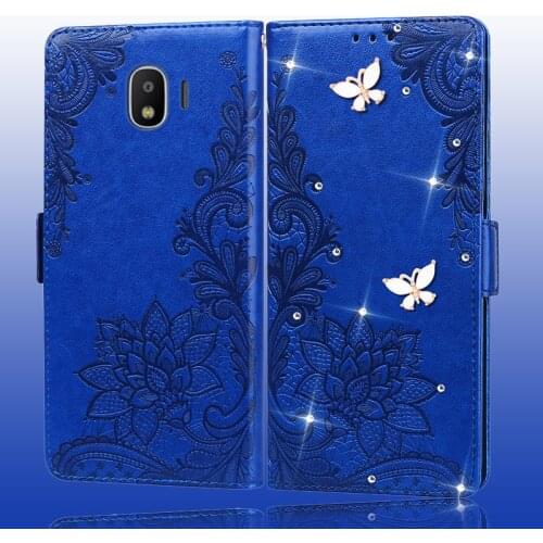 For Samsung J2 Pro 2018 Case Bling Leather Flip Soft Phone Case For Samsung J2 2018 Cover Grand Prime Pro Case J250 SM-J250F