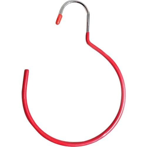 Purple/Red Shop Display Wardrobe Ring Organizer Gadgets Belt Strap Hat Towl Storage Rack