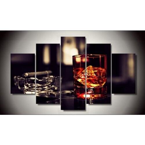 HD Print 5 Pcs canvas art abstract painting modern home decor wall art picture living room decor print Painting on canvas/PT0366