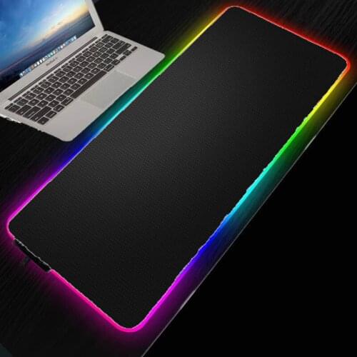 MRGLZY mouse pad LED color personality lattice pattern household carpet mat RGB big gaming accessories game keyboard table mat