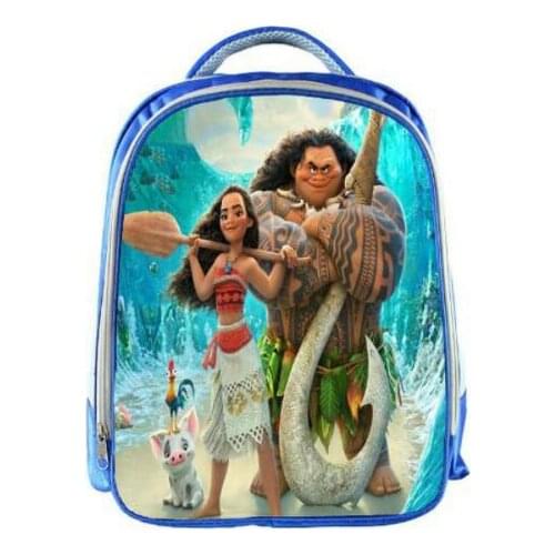 New Moana Prince Backpack Boys Girls School Bags vaiana Backpack For Kids Daily Bags Boys Girls School Backpacks