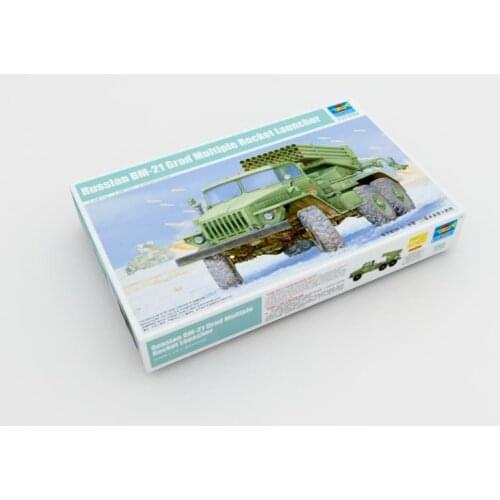 Trumpeter 01013 1/35 Russian BM-21 Grad Multiple Rocket Launcher - Scale Model Kit