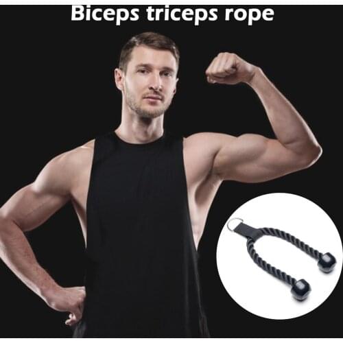 Heavy Duty Tricep Rope Pull Down Biceps Muscle Training Rope