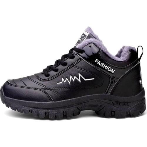 Outdoor Waterproof Hiking Boots Men Women Winter Shoes Walking Climbing Hiking Shoes Mountain Sport Boots Hunting Mens Sneakers