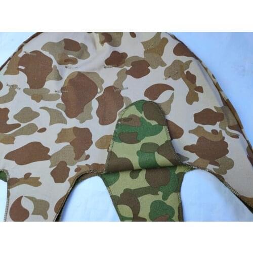 WW2 US Marine Corps Pacific HBT USMC Camouflage Reversible Helmet Cover Free Shipping
