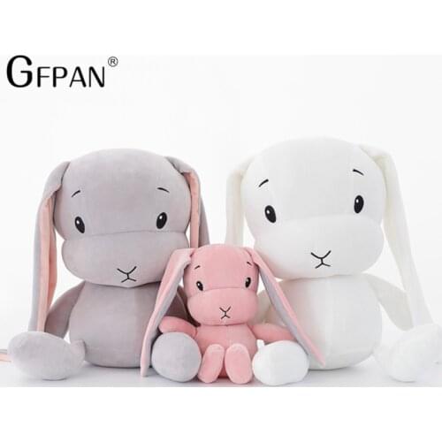 1pc 30-65cm Kawaii Rabbit Plush Toy Stuffed Soft Doll Cute Animal Birthday Christmas Valentine Gift For Baby Kids