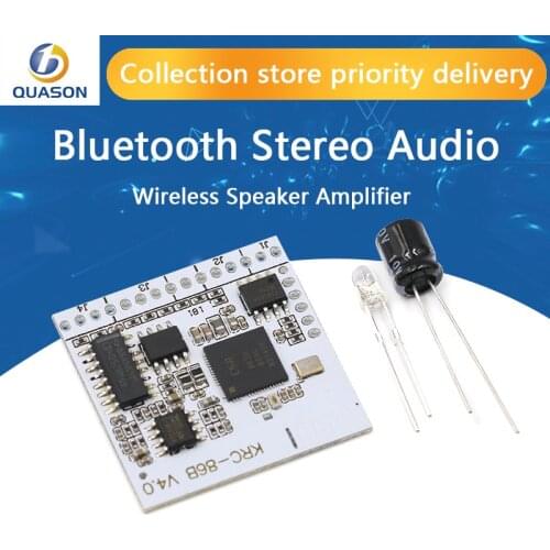 1pcs/lot Bluetooth Stereo Audio Modules Modification Wireless Speaker Amplifier Audio KRC-86B V4.0