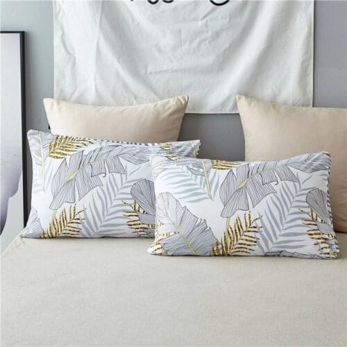 2 pcs Frosted printed pillowcase Simple Nordic pillowcase Plain Pillowcase Cover Chair Seat Square Pillow Cover for bedroom