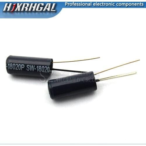 20PCS SW-18020P Electronic Shaking Vibration Sensor Switch Black hot new hjxrhgal