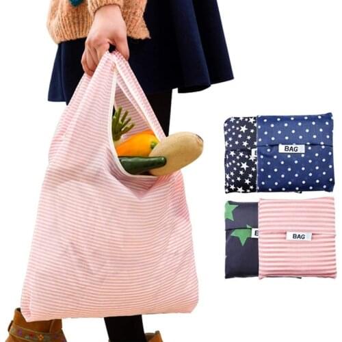 2021 New Reusable Canvas Shopping bag foldable eco shopping bag Multifunction convenient large-capacity storage bags