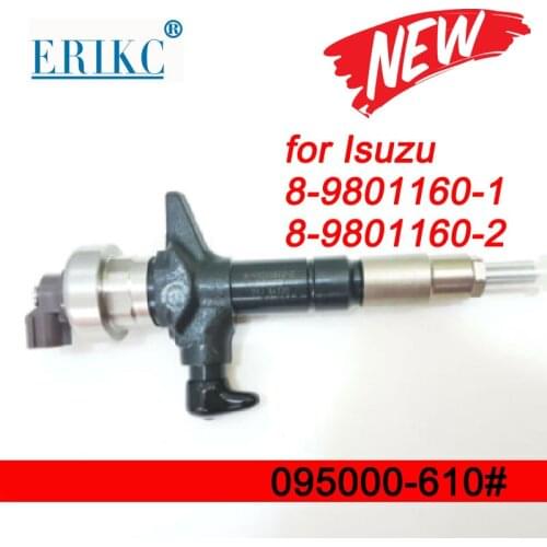 8980116042 095000-6100 6101 Fuel Injector Nozzle Sprayer 8980116041 8980116043 Diesel Injector Nozzle for Isuzu D-Max 3.0L 4JJ1