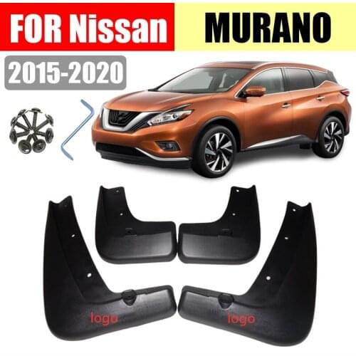 Mud Flaps For Nissan Murano 2015-2019 Front Rear Fender Splash Guards Car Accessories mudguard Mud flap splash Guard Fenders