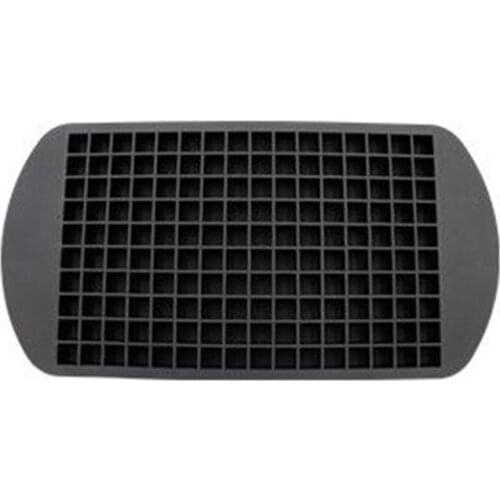 Food Grade Silicone 160 Grids Mini Ice Cube Trays Reusable Easy Release Square Ices Mold for Chilling Whiskey Cocktail