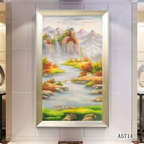 Canvas Art Picture Print Painting Modern Tree Landscape Oil Painting on Canvas Canvas Printing Wall Art Picture for Home Decor