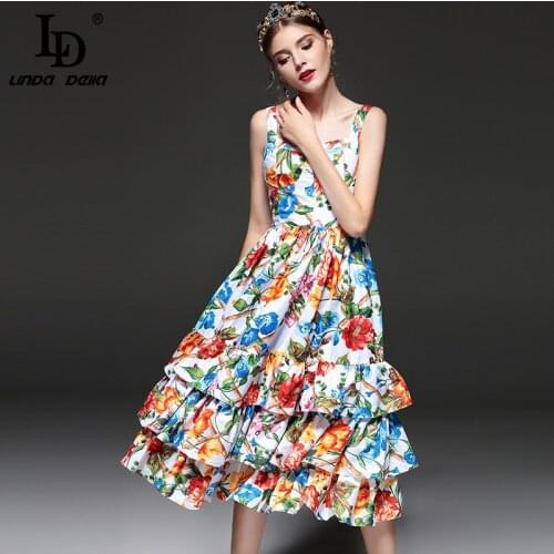 LD LINDA DELLA Colored Summer Dresses