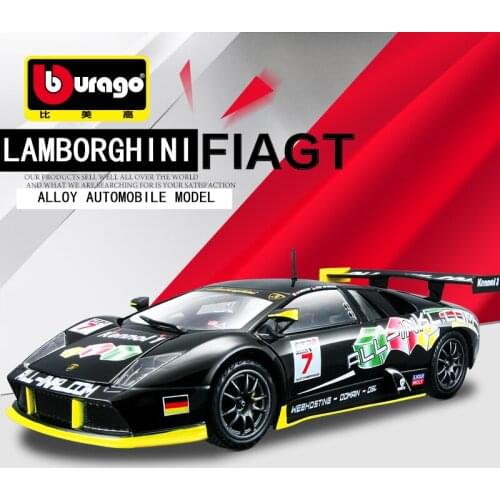 Bburago 1:24 Lamborghini Bat FIAGT Alloy Racing Convertible alloy car model simulation car decoration collection gift toy