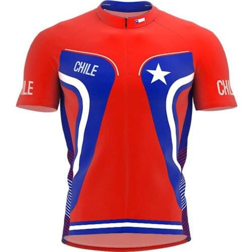 New 2021 CHILE Summer Multi Types Cycling Jersey Team Men Bike Road Mountain Race Riding Bicycle Wear Bike clothing Quick Dry