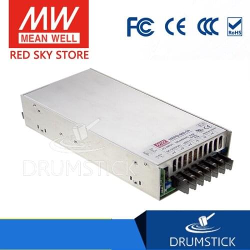 Transmit MEAN WELL HRPG-600 12V24V36V48V5V15V 600W with PFC function switching power supply