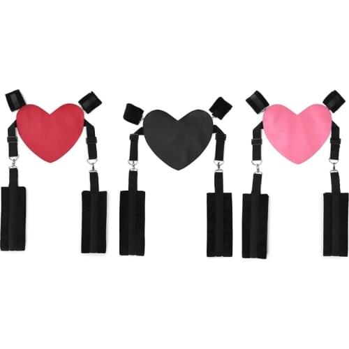 Adjustable Belt Sex BDSM Handcuff Slave Rope Bondage Sexy Heart Shape Tool Fetish Toy for Women Couples SM Toys