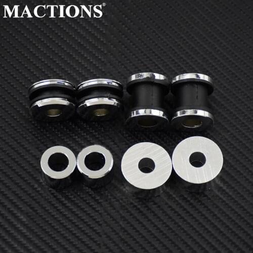 Motorcycle Detachable Sissy Bar Docking Hardware Kit Metal For Harley Touring Road King Glide 1997-2006 2007 2008