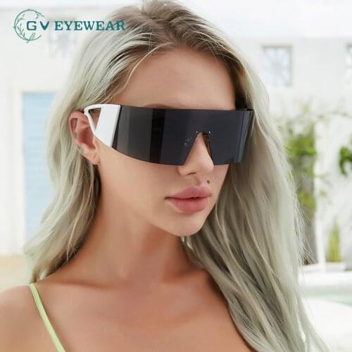 2021 New woman trendy fashion sunglasses European and American large size revo lightweight outdoor comfort luxury brand glasses