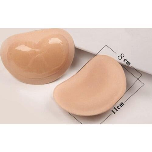 Women Intimates Accessories Sponge Bikini Swimsuit Breast Push Up Bra Padding Chest Enhancers Bra Foam Insert Chest Cup Stickers