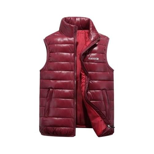 Winter Vest Mens Cotton Thick Warm Sleeveless Jackets Male Outwear Waistcoat Mens Vest Fashion Casual Coats 6XL,TA222