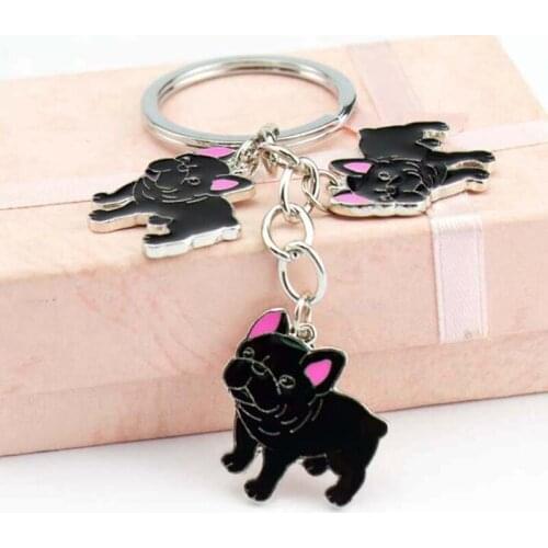 Pet Keychain Siberian Husky Keychains Corgi Keyring Bullfighting Keychain Personalized Fashion Keychains Accessories Pendant