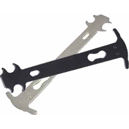 1PCS Bicycle Chain Measuring Ruler Bicycle Chain Wear Indicator Checker Portable MTB Bike Replacement Repair Tool Bike Tool Set