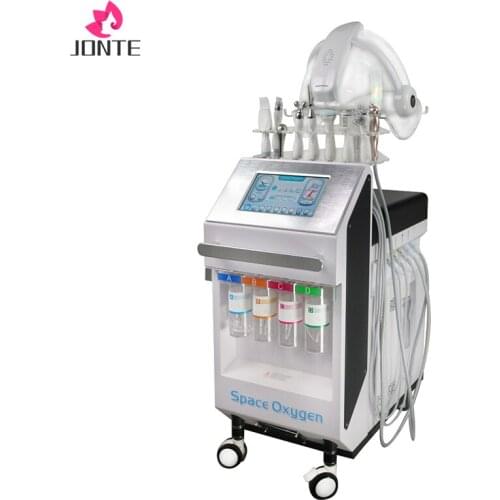 11 In 1 Aqua Facial Microcurrent Bio Face Lifting Water Oxygen Injector Ultrasonic Skin Care Salon Beauty Machine