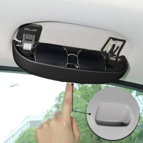 Sunglasses Holder Glasses Case Storage Box for B-M-WX7 Series Replacement Driver Side Overhead Grab Handle