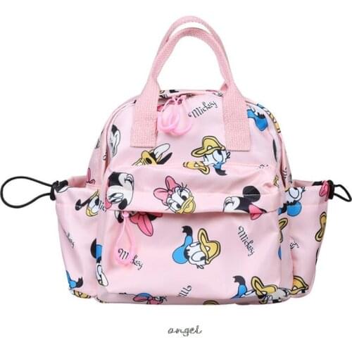 Disney new Cartoon Mickey Minnie Duck Kindergarten Schoolbag Fashion 3-6 Years Child Backpack Cute Bag school bags for teenage