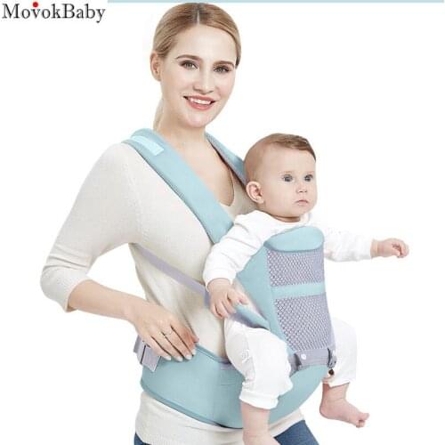 0-48 Months Ergonomic Baby Carrier Backpack With Hip Seat For Newborn Multi-function Infant Sling Wrap Waist Stool Baby Kangaroo