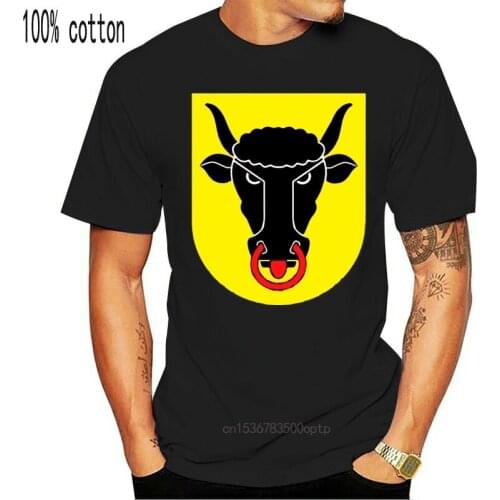Men tshirt Short sleeve Canton of Uri Coat of Arms Switzerland T Shirt O neck Women t-shirt