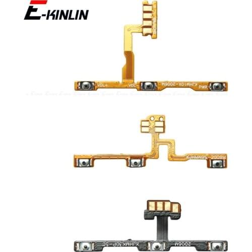 Volume Button Power Switch On Off Key Ribbon Flex Cable For XiaoMi Redmi Note 9 9S K30 5G Poco X2 X3 M2 M3 F2 Pro Max Prime Part