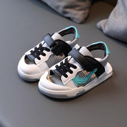 Summer New Girls' Bag-head Sandals Boys Hollow Beach Shoes 1-6y Childrens Sneakers Kids Shoes