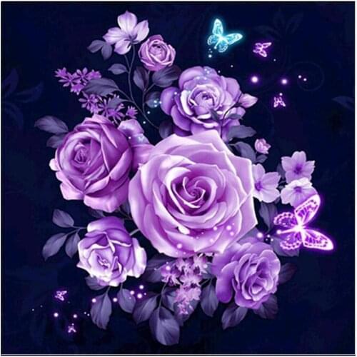 Diy 5D flower Full Diamond Painting cross stitch kits art Northern Europe High Quality Animal 3D paint by diamond for Cafe