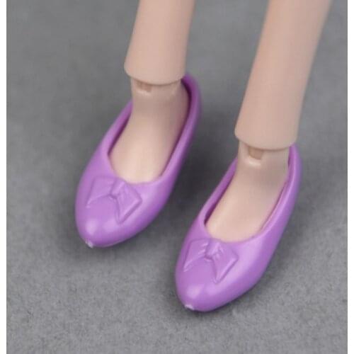 New styles doll shoes purple flat foot shoes for Xinyi 1:6 dolls BBIA42