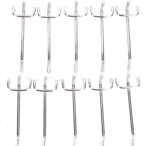 New 10x hook panel perforated wall storage workshop fixing length 10CM
