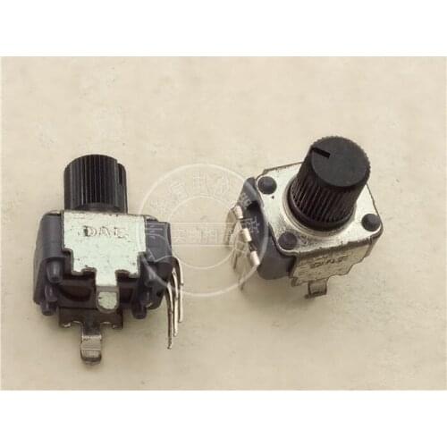 Original new 100% 09 TYPE vertical single potentiometer B5K B50K B10K B100K handle long 8MM (SWITCH)