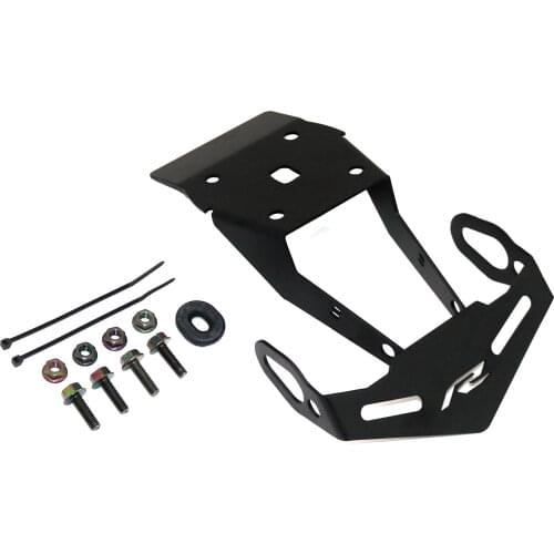 Suporte da placa de licença para yamaha yzf r15 v3.0 v3 vva 2018 motocicleta traseiro fender eliminator registro quadro suporte